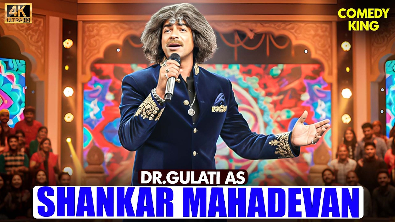 Sunil Grover As Shankar Mahadevan😂| The Kapil Sharma Show | Best Of Dr.Gulati | Funny | #comedy | 4k