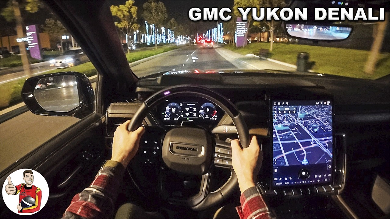 2026 GMC Yukon Denali Ultimate POV Night Drive (3D Audio)(ASMR)