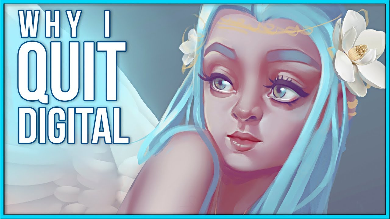 Why I quit Digital Art (more old paintings) 🎨 MY ART JOURNEY (PART 2)