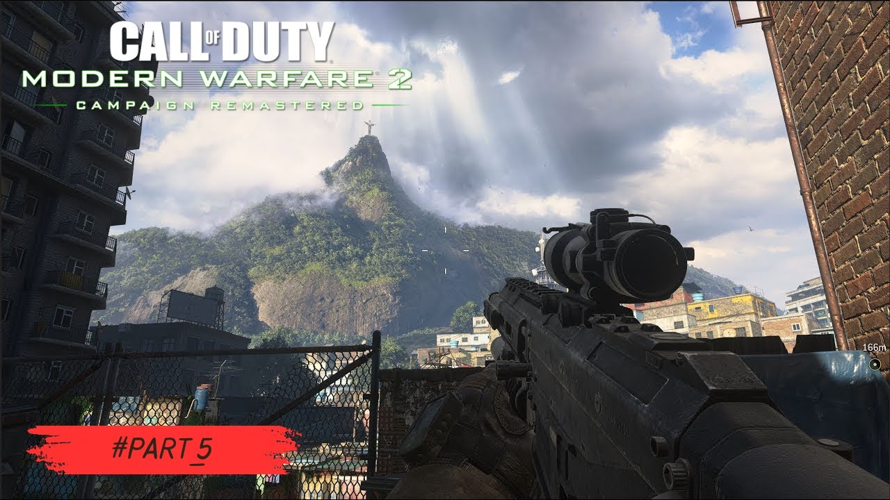 Takedown - MW2 Remastered - Favela Chase Scene! (1080p 60FPS No Commentary)
