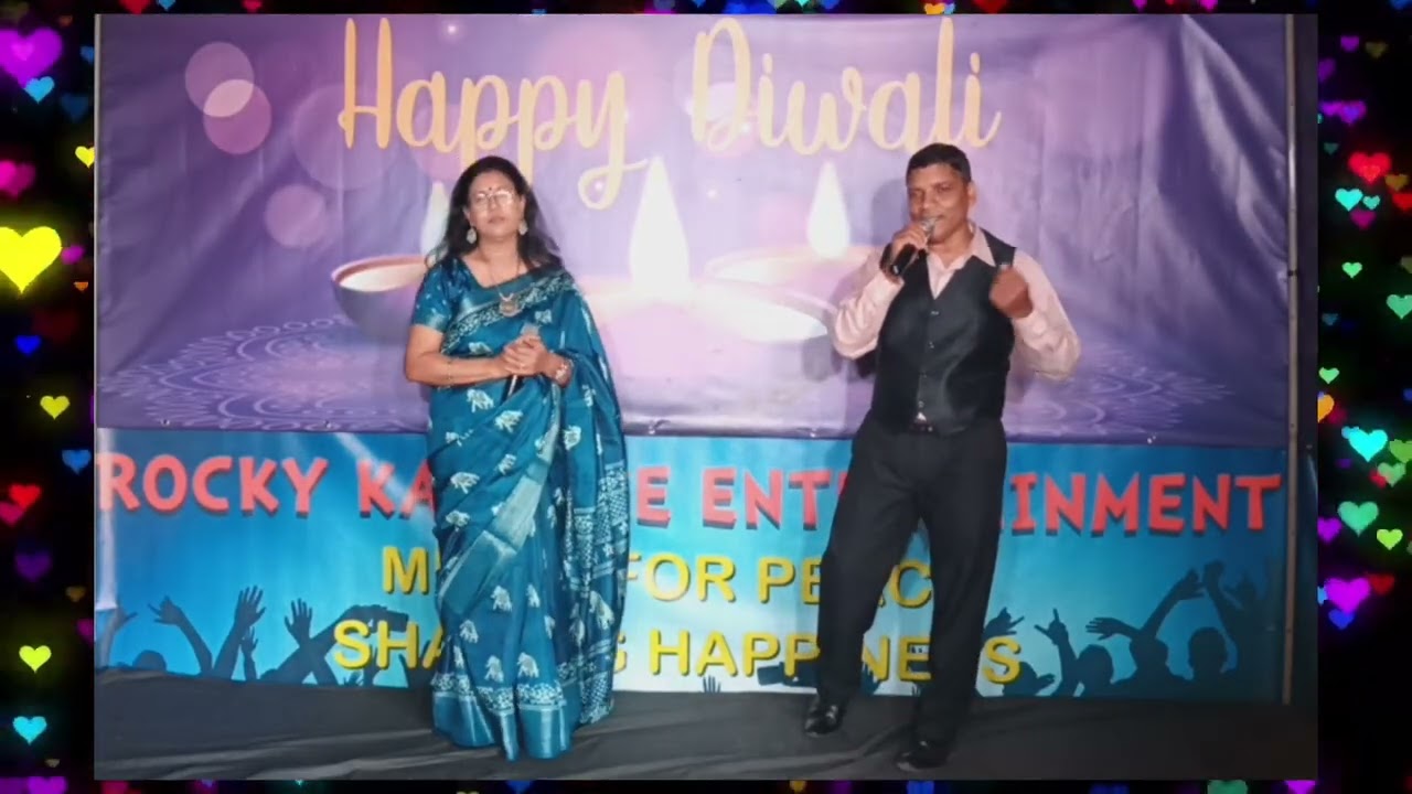 Rocky Karaoke Entertainment- Dil Tha Akela- Aruna Hurhundee & Rohit Seebrun- Diwali 2025.