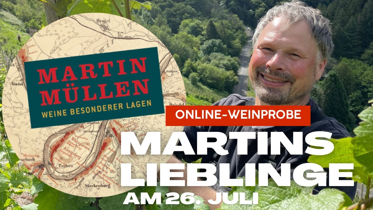 Online-Weinprobe am 26. Juli | Martins Lieblinge
