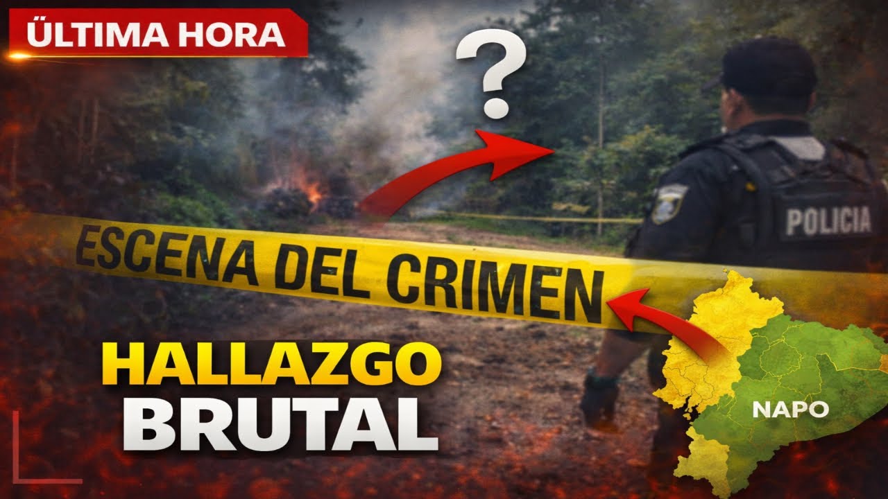 🔴 MACABRO HALLAZGO EN NAPO: Encuentran 3 Cuerpos Calcinados en Arosemena Tola