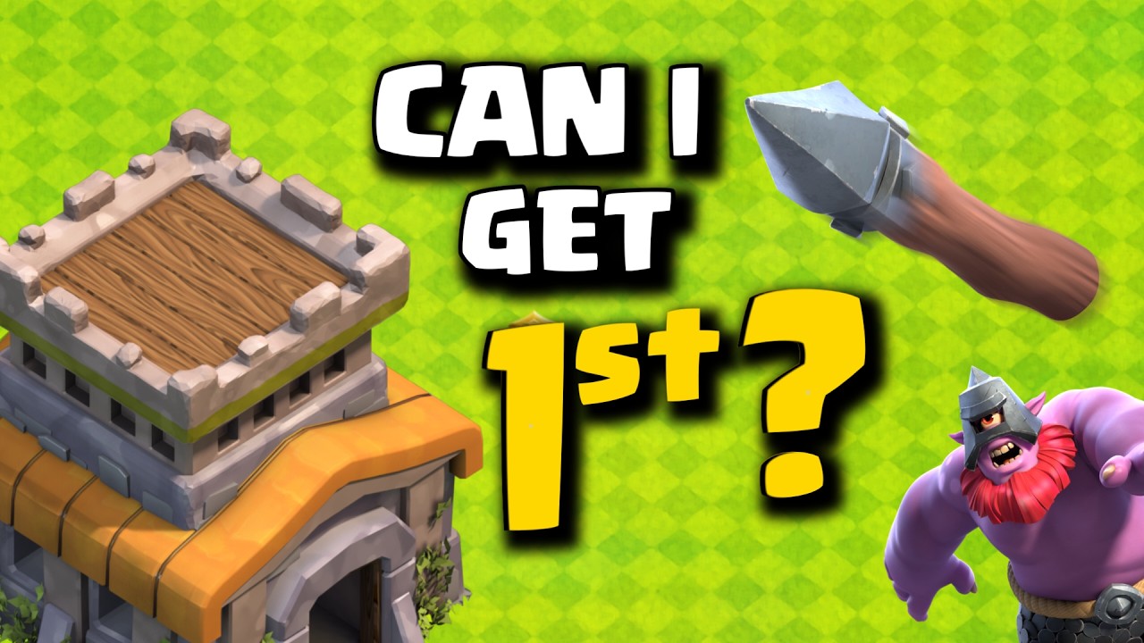 Week 1 of Pushing to Town Hall 8 Global #1 (TH8 Trophy Pushing)