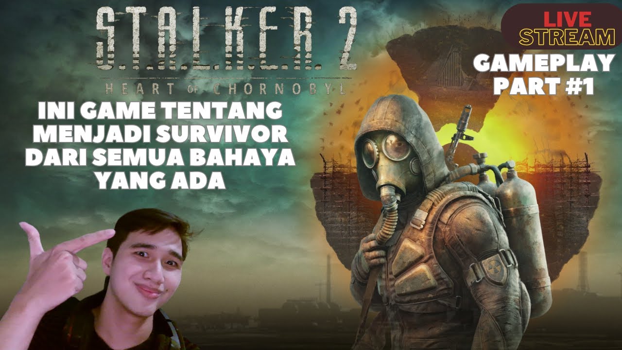 (LIVE) HARI MINGGU KITA KE RUSSIA MENJADI SURVIVOR! ~ S.T.A.L.K.E.R Hearth of Chernobyl 2 Part #1