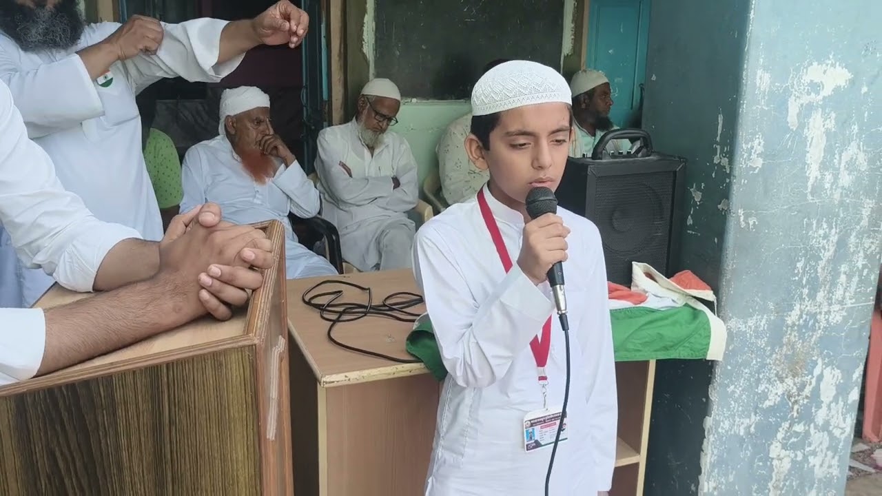 TARANA MERI JAAN JIGAR HINDUSTAN BIDASAR MADARSA ISLAHUL MUSLIMEEN DARUL ULOOM BIDASAR RAJASTHAN 