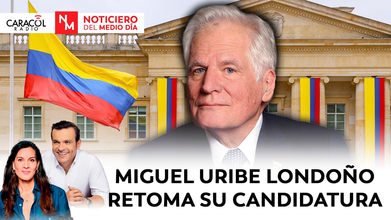 ¿Nuevo candidato? Miguel Uribe Londoño a presidenciales | Noticiero del Mediodía
