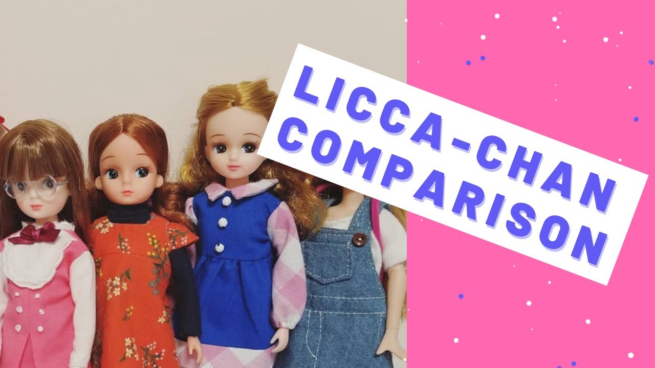 Licca-chan collection tour and comparison