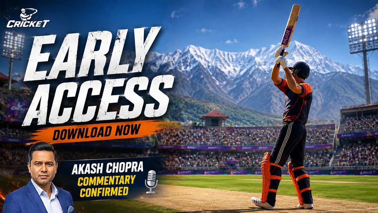 Ecricket Early Access Coming🔥 | Ecricket Akash Chopra Commentary Confirmed | Ecricket New Update