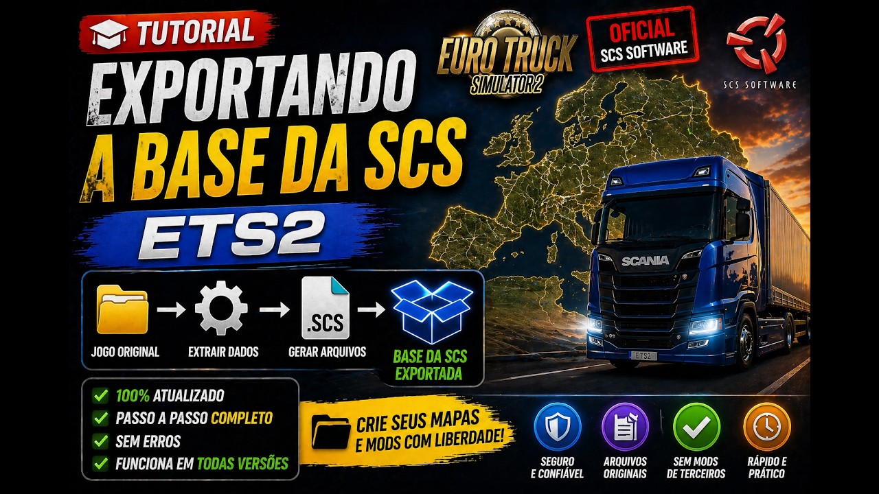 [ETS2] - EXPORTANDO A BASE SCS 1.57