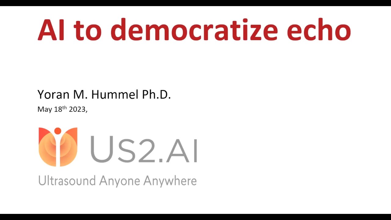 Technology Showcase: Us2.ai - Fully Automated Analysis and Reporting of Echocardiogram