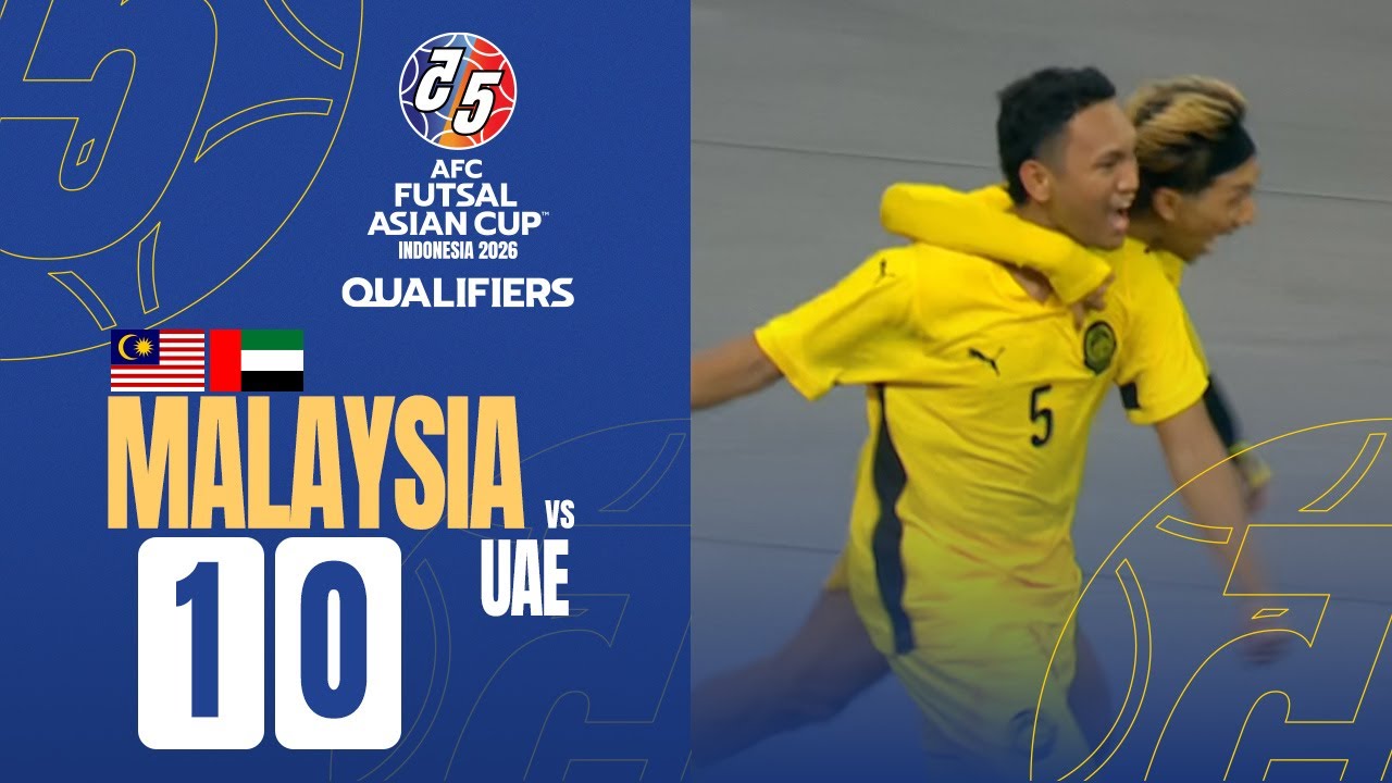 Sorotan: Malaysia 1 - 0 UAE | Futsal Asian Cup 2025