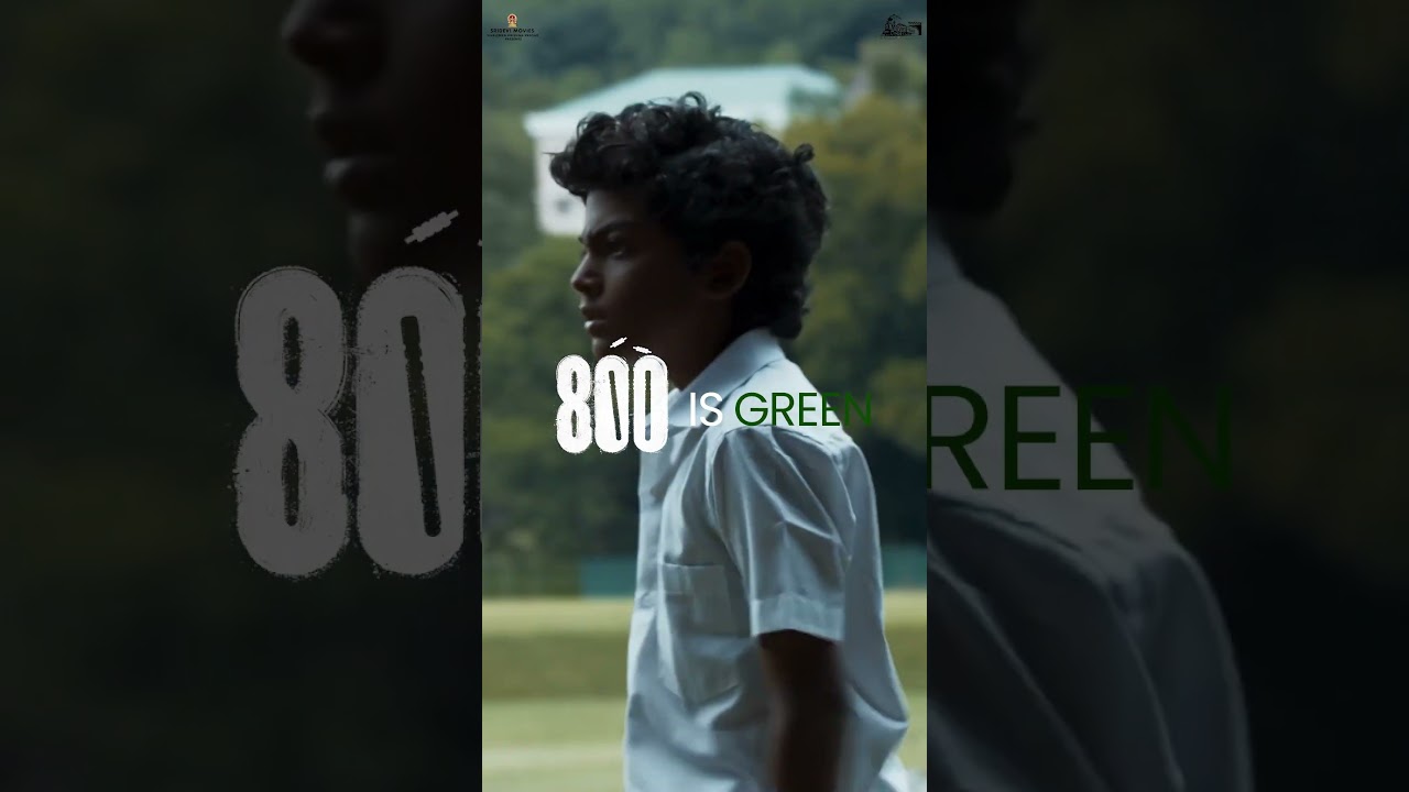 #800TheMovie beautifully captures every shade of emotion in Muthiah Muralidaran&rsquo;s life! 🎨