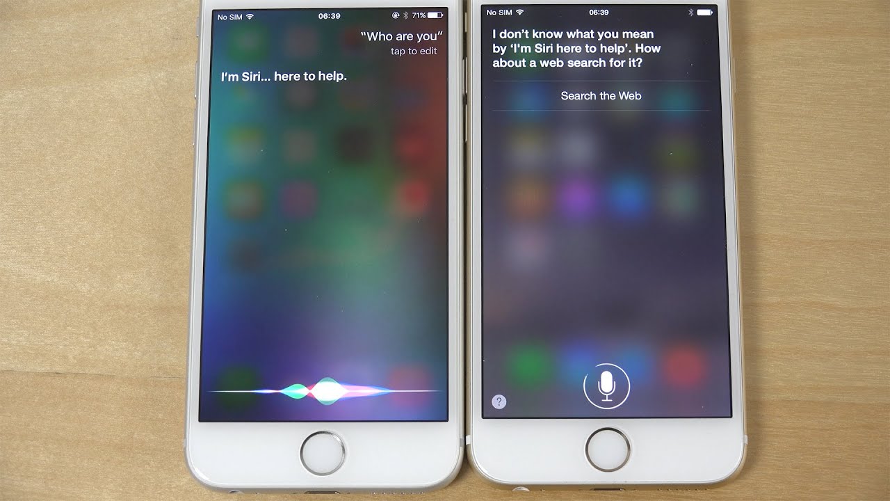 iOS 9 Siri встречает iOS 8 Siri! (4К)