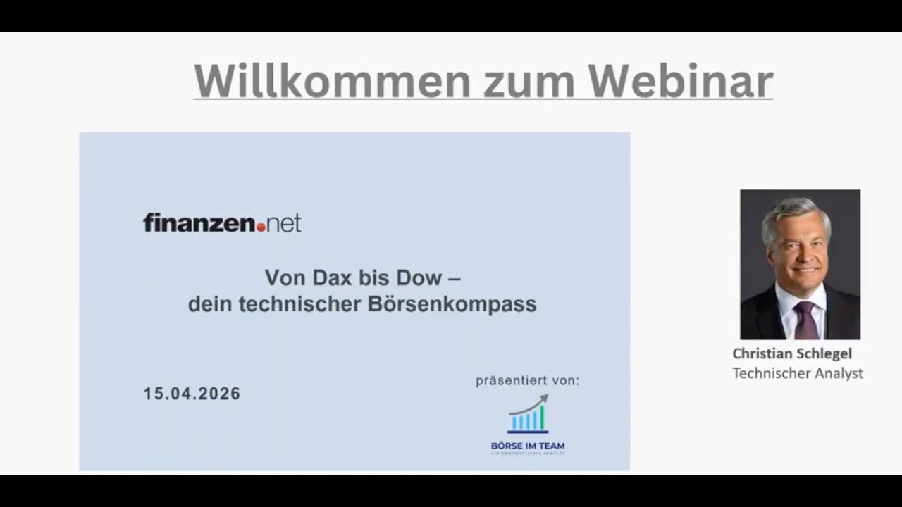 Von Dax bis Dow   dein technischer B&ouml;rsenkompass im Schatten des Iran Konflikts