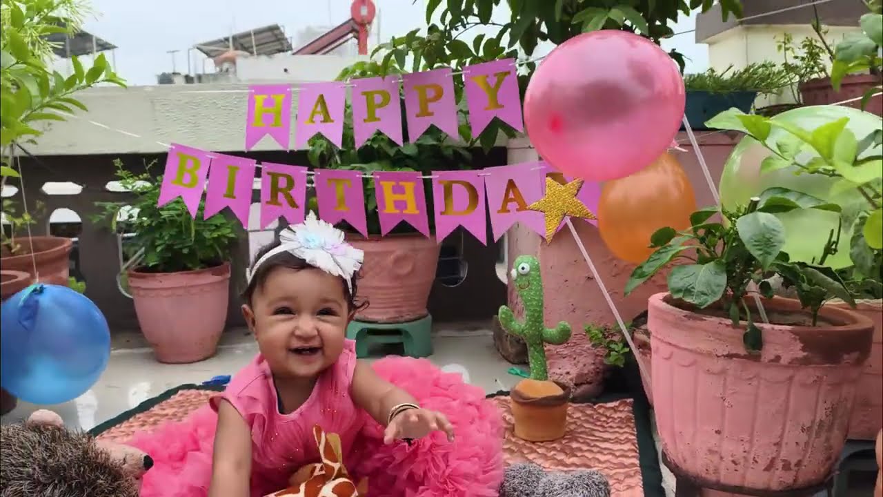 First Birthday Vlog 🎉 | My Baby Girl’s Special Day 