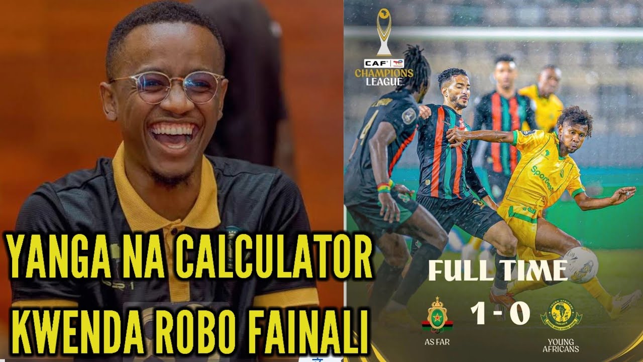 TOBAAH! YANGA ITATINGA HIVI ROBO FAINALI CAF! KWA MOTO 🔥 HUU BREKI FAINALI! WACHAWI HI🤣🤣...