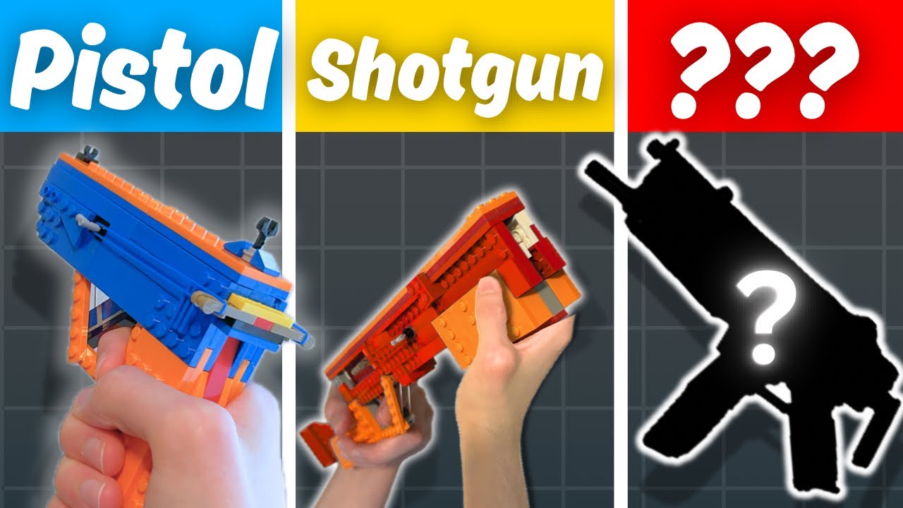 I Built LEGO GUNS Without TECHNIC!! 🔫