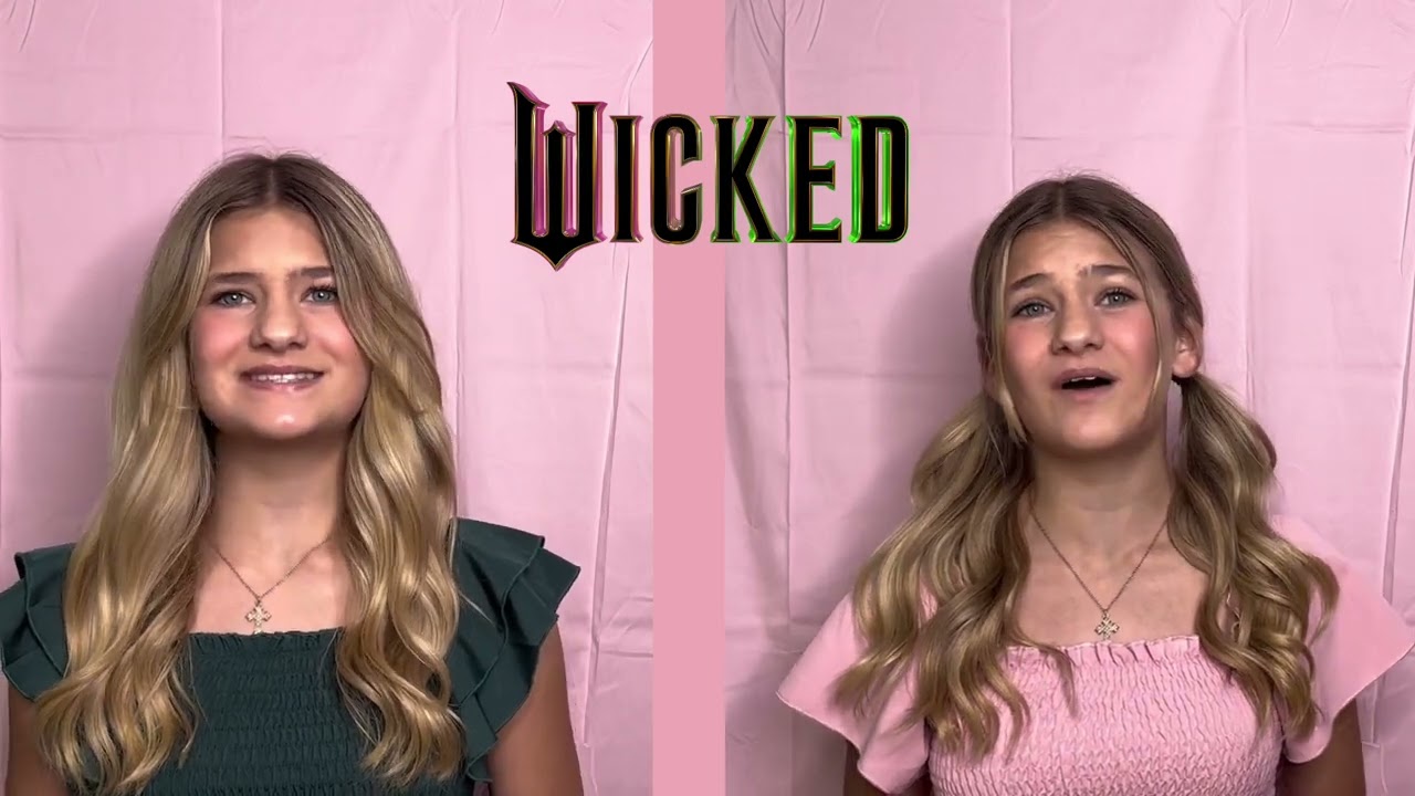 Singing For Good! 💚🩷 #wicked #harmonize #fyp #foryou #viral #forgood #giasingsforgood #trending