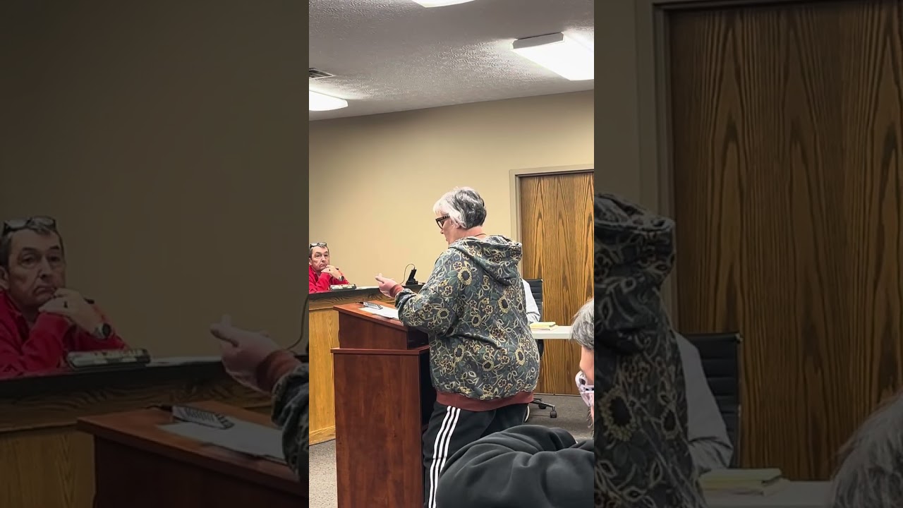 Jennifer Miller at Perry Twp trustees meeting 02/24/2026 (Stark County, Ohio) 