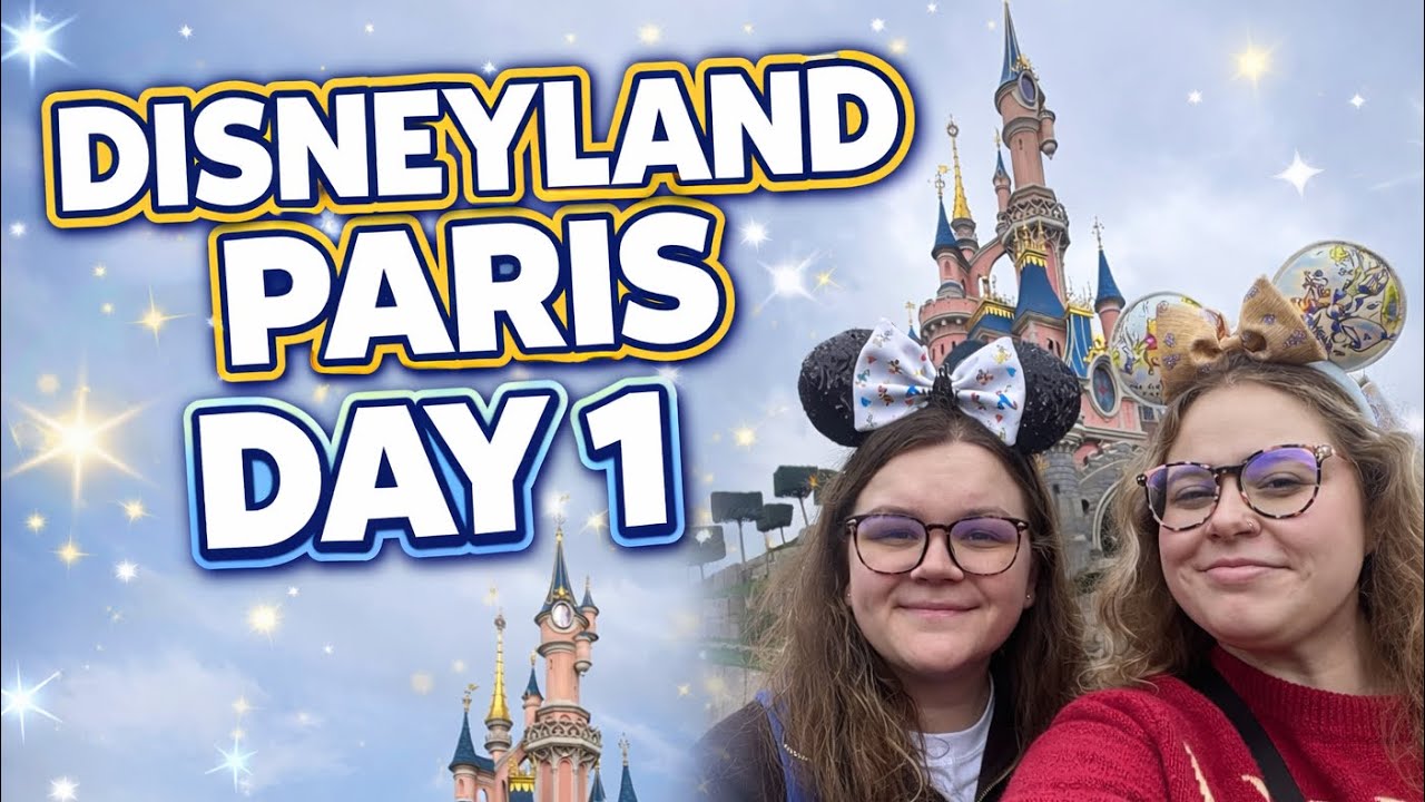 DISNEYLAND PARIS 🇫🇷🐭 DAY 1 | Park Day, Walt’s Restaurant, Parades and Fireworks! 