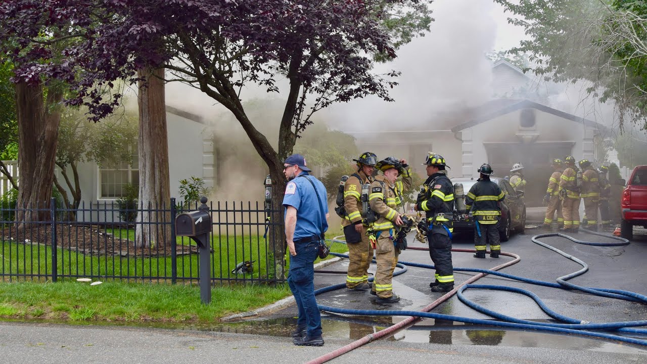 2nd Alarm Working House Fire Toms River Nj 7-9-25