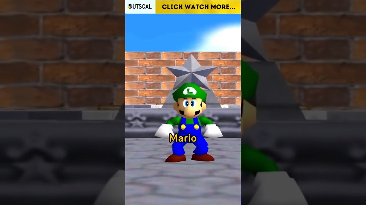 Луиджи в Super Mario 64? 