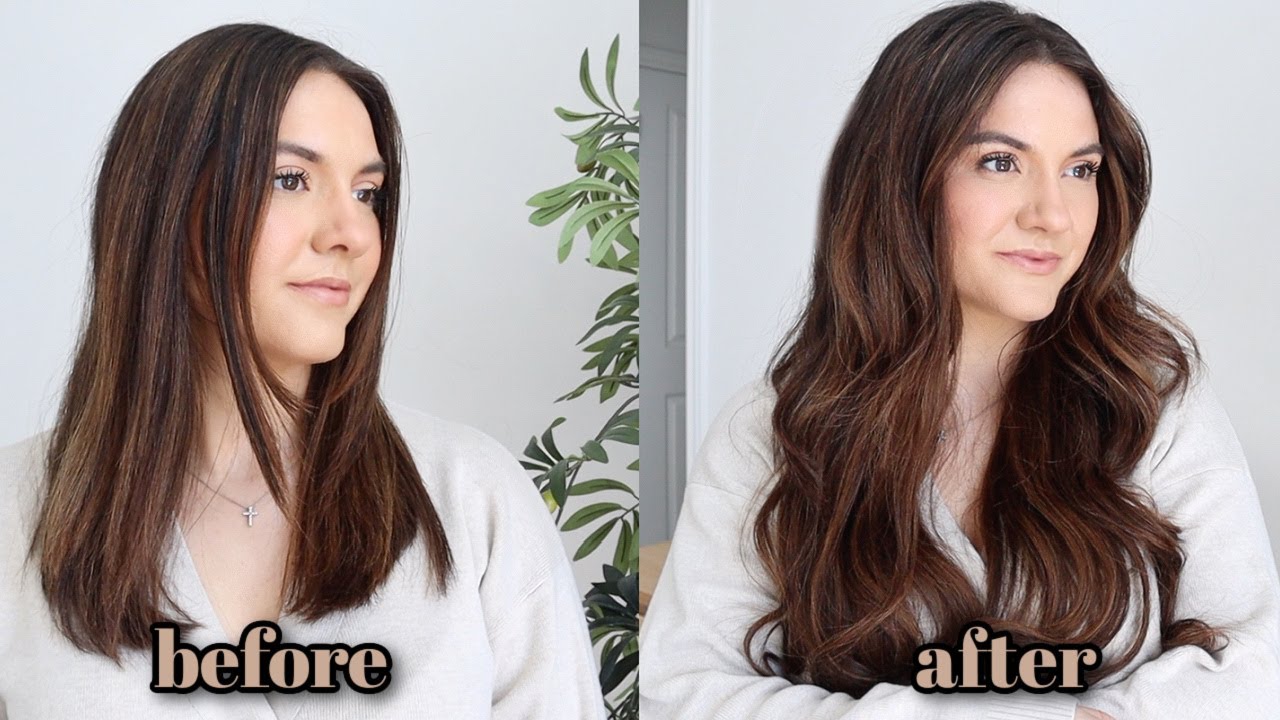 HOW TO Put In Clip In Extensions For Short Hair! Tips & Tricks To Blend Extensions! Ft.Yilite Hair