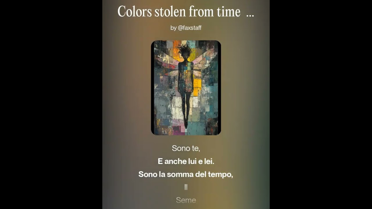 Colors Stolen from Time | Ethereal Choral Fantasy - Poesia di BlueWhale