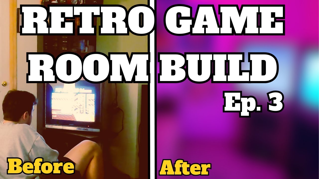 Building My New Retro Game Room | Ep. 3 CRTs and GAMES!