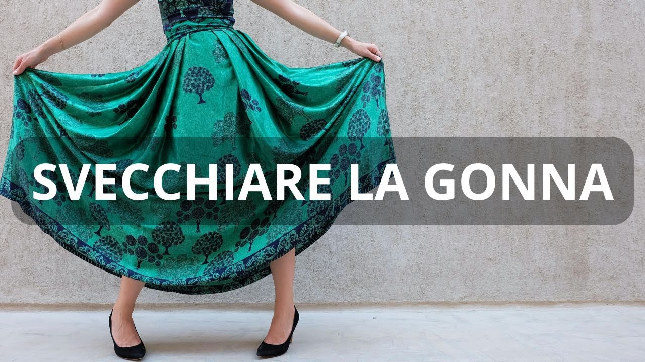COME SVECCHIARE LA GONNA PLISSETTATA