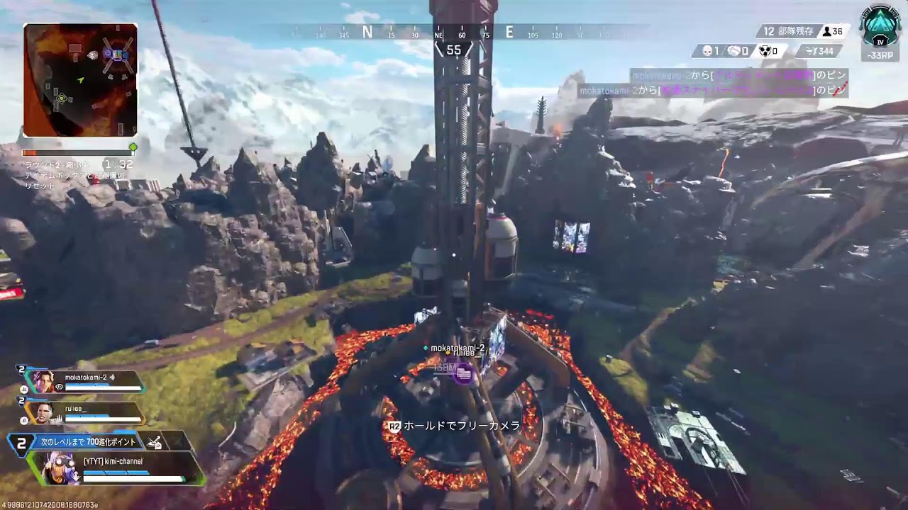 PS5 [Apex][参加型]追い込みランク　　コメント　アドバイス気軽に宜しくお願いします