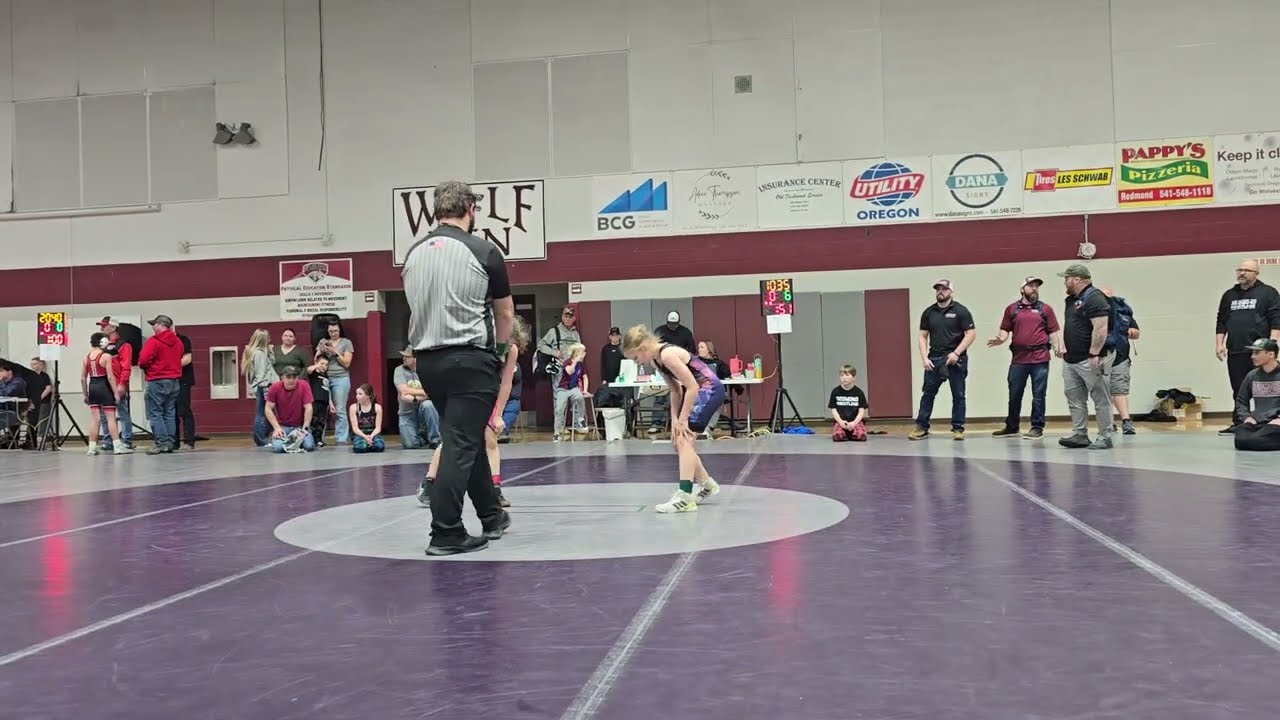 Aila v O'Connor 12U 75-81lbs 3rd match @ Oregon Classis Qualifier 1-10-26