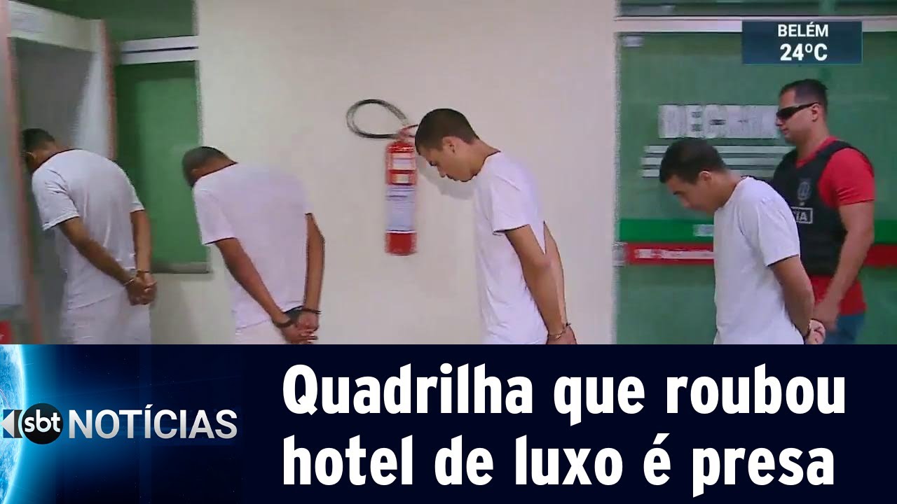 Quadrilha acusada de roubar caixas eletrônicos é presa no DF | SBT Notícias (14/05/19)