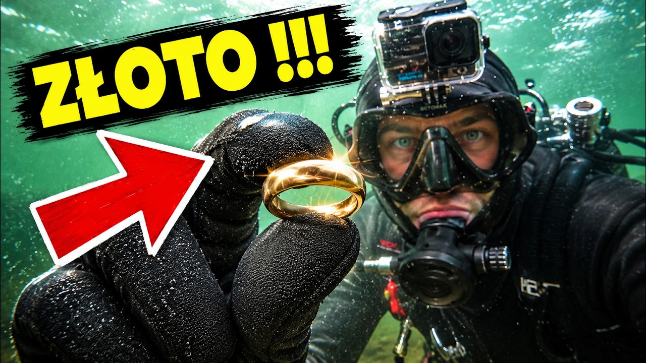 TYSIĄCE MONET, ZŁOTO I SREBRO NA DNIE BAŁTYKU! NURKUJĘ POD MOLO!!!