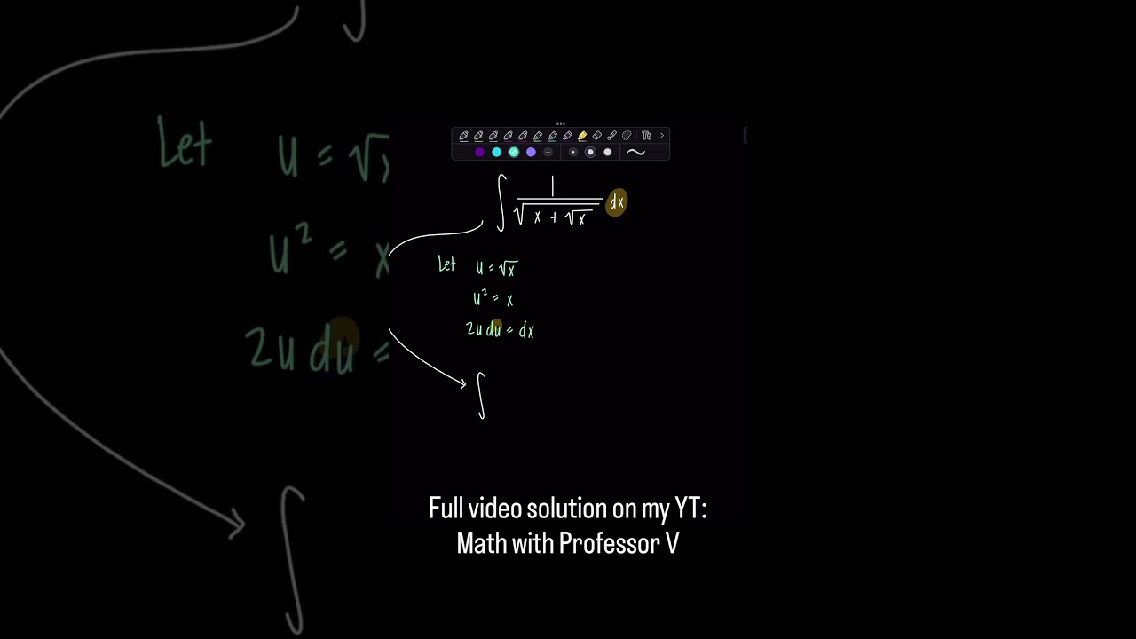 Integral of the Day — This One Isn’t as Easy as It Looks