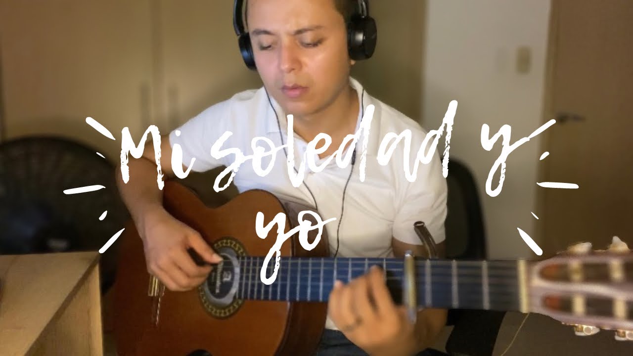 MI SOLEDAD Y YO - ALEJANDRO SANZ - S&Oacute;LO GUITARRA 🎸