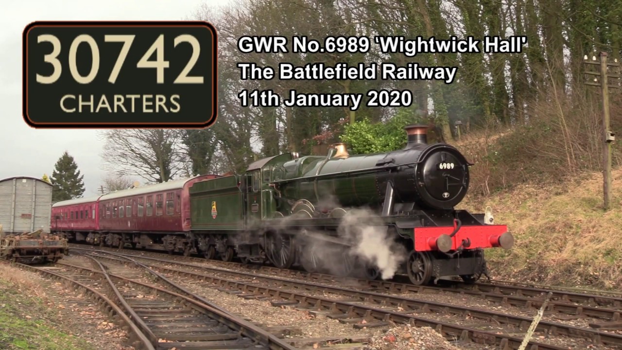 6989 Wightwick Hall at the Battlefield Line