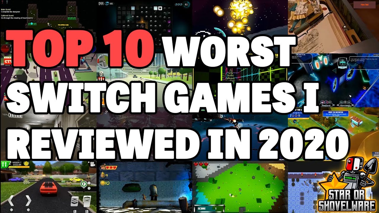 10 худших игр для Nintendo Switch, которые я обозревал в 2020 году