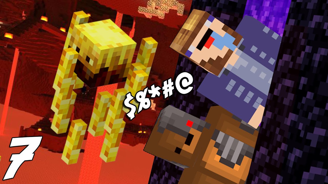 WE TRAVEL TO THE NETHER! | Two Guys, One Island 3x7