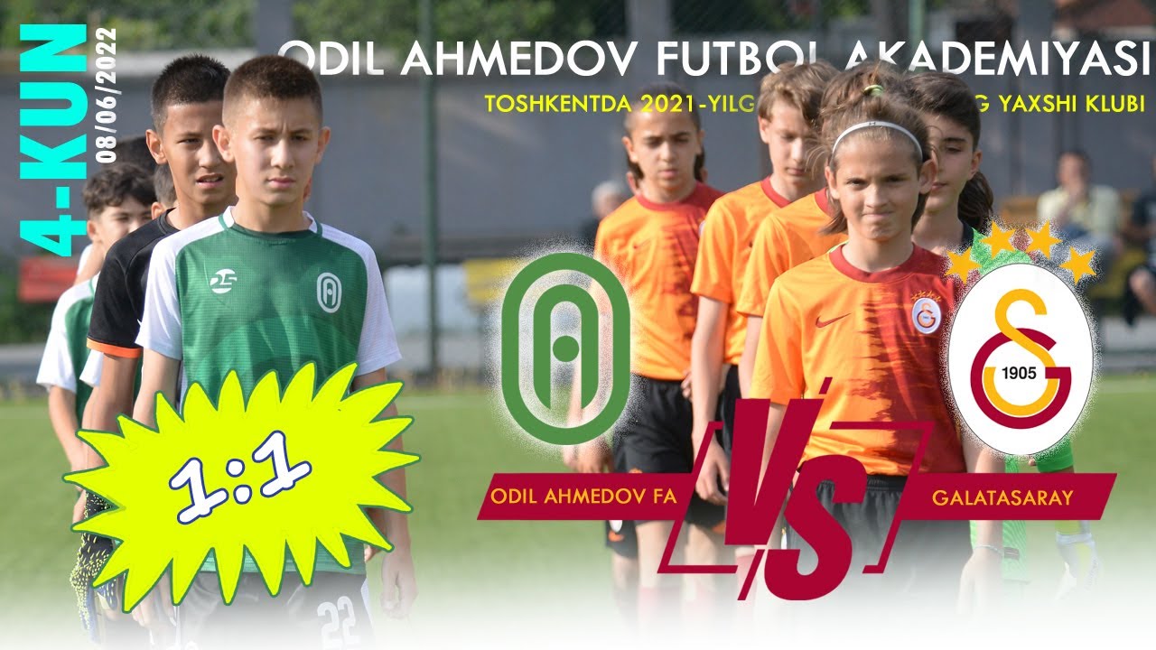 🇹🇷 Turkiya grandi bilan durrang. Odil Akhmedov FA vs Galatasaray
