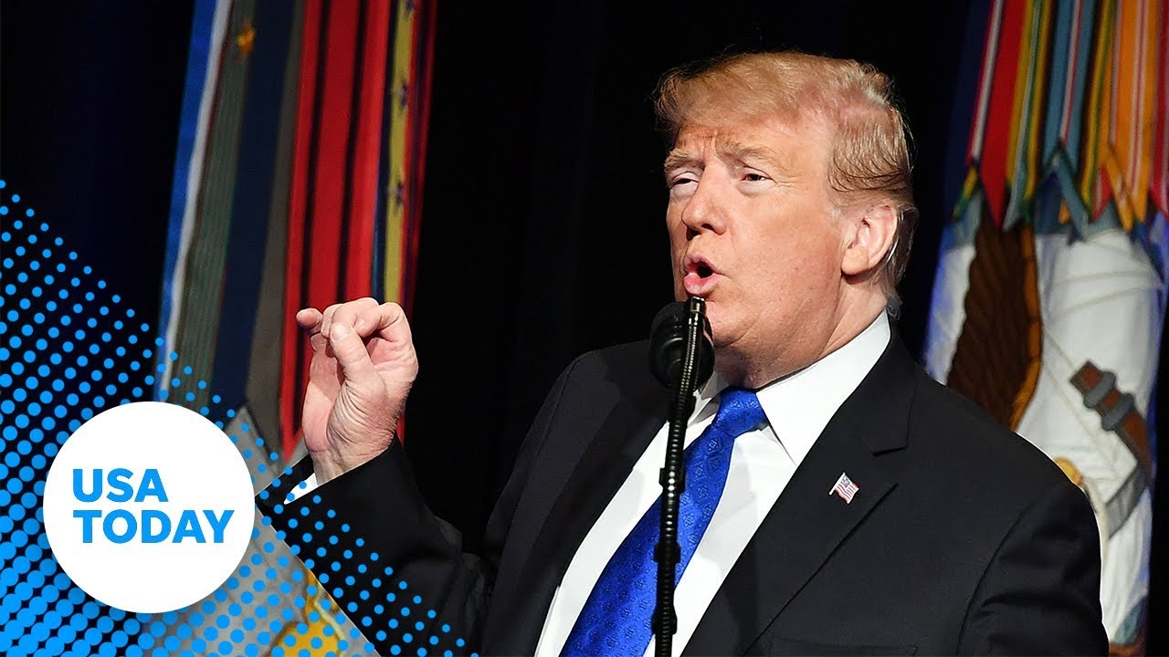President Trump visits the Pentagon to release a report on the state of the nation&rsquo;s missile defe...