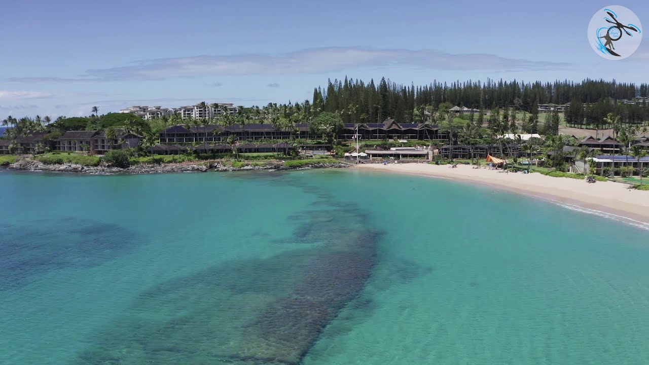 Napili Bay is one of Maui's top beaches, Hawaii Drone Footages