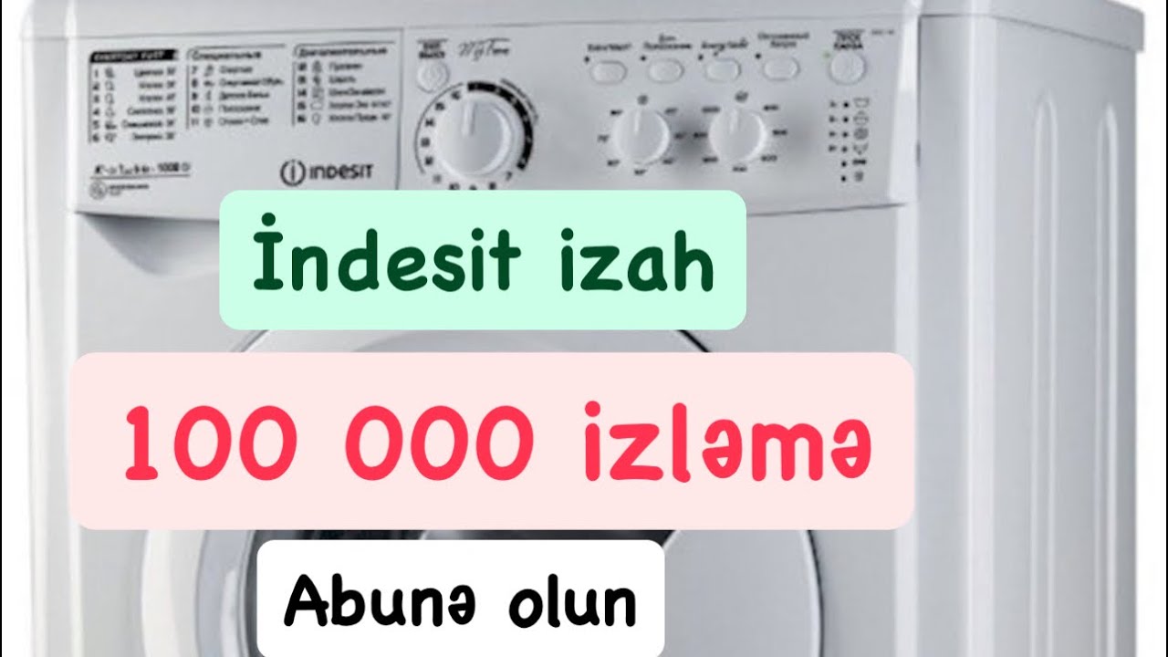 Indesit proqram izahi.Servis xidməti ☎️ 055 610 66 80