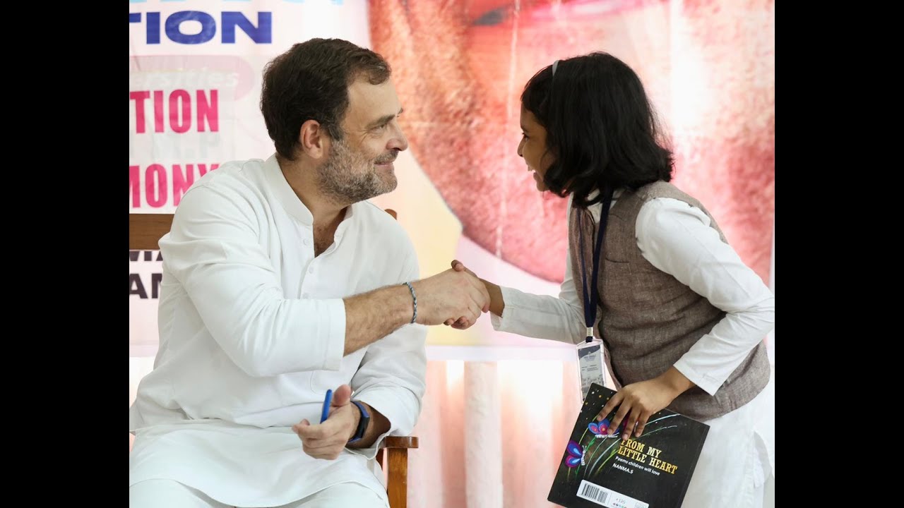 An interaction with the students of Jawahar Bal Manch, Kerala | Rahul Gandhi | Bharat Jodo Yatra
