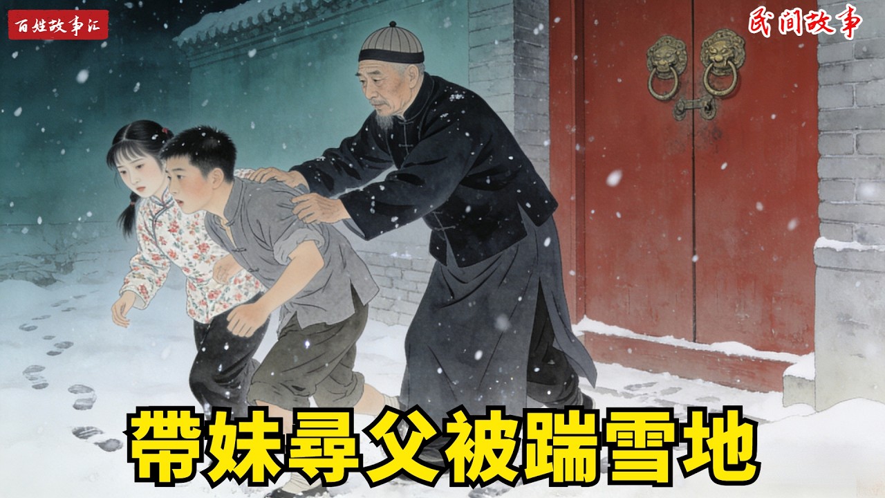 11歲哥哥背著5歲妹妹千裏尋父，卻被億萬富豪親爹雪夜趕出豪門！10年後哥哥強勢歸來，親爹的下場太解氣了！#故事頻道 #民間故事#有聲書 #睡前故事#中國文化#故事分享