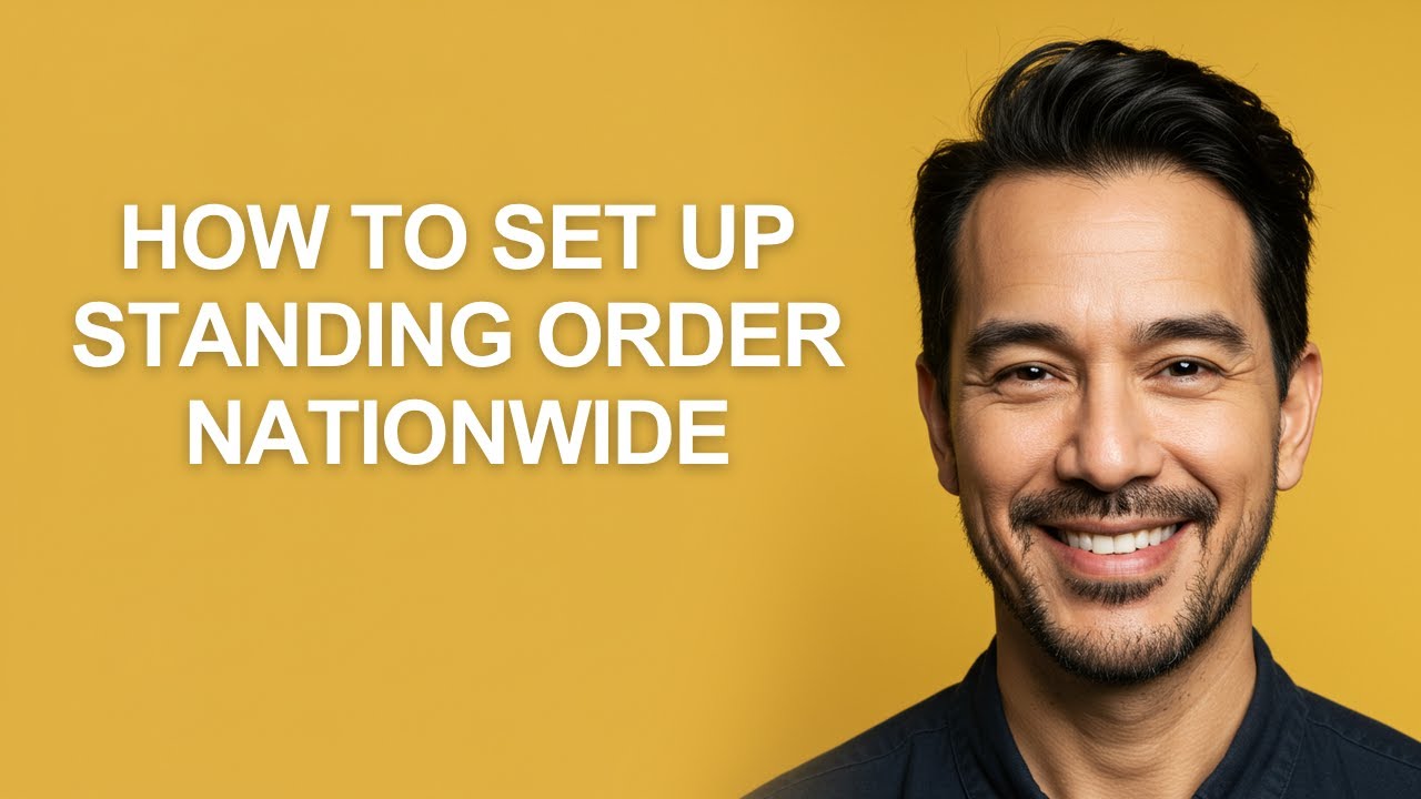 How to Set Up Standing Order Nationwide - KevinHowTo