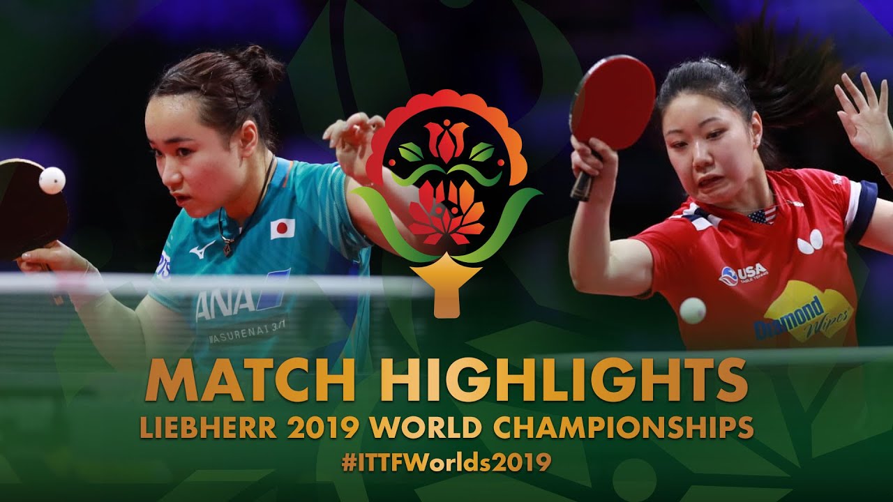 Mima Ito vs Zhang Lily | 2019 World Championships Highlights (R64)