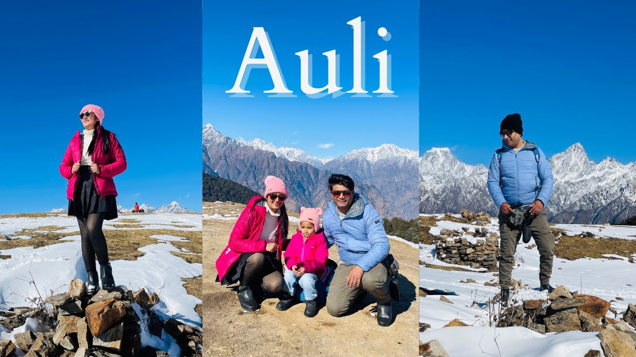 Auli Uttarakhand | Auli Travel Tips | Snowfall hill station in Uttarakhand.