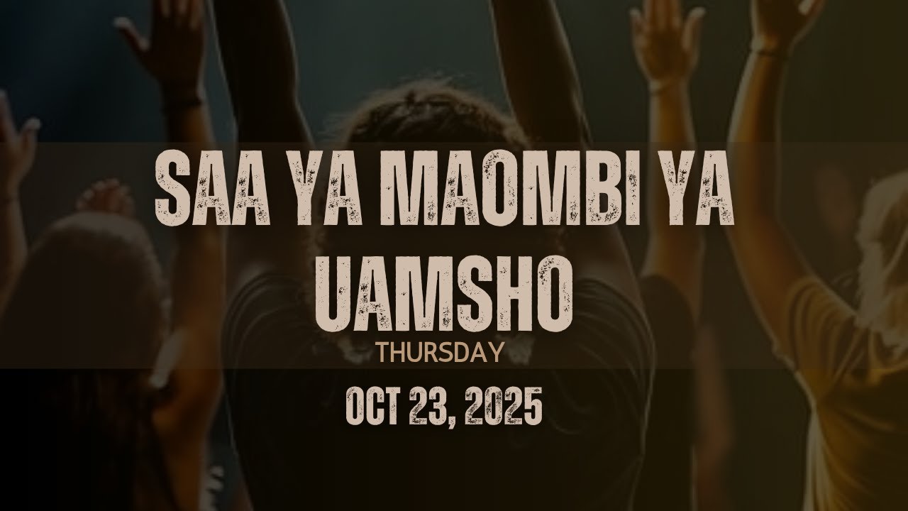 🔴LIVE | SAA YA MAOMBI YA UAMSHO | ALHAMISI |  04- 12 - 2025